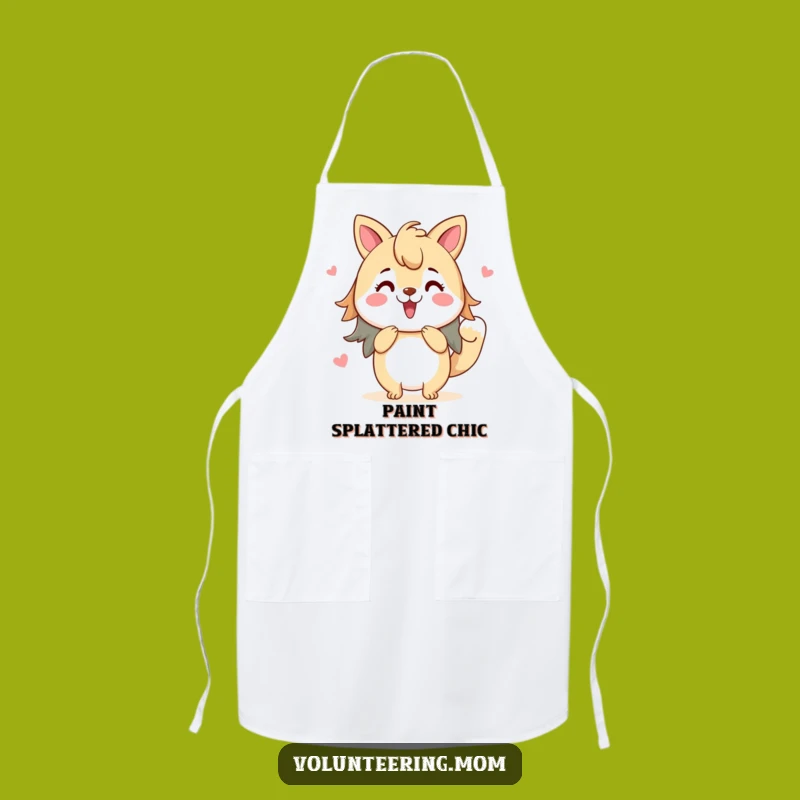Funny Art Mom Animal Apron - Creative Studio Essential Gift