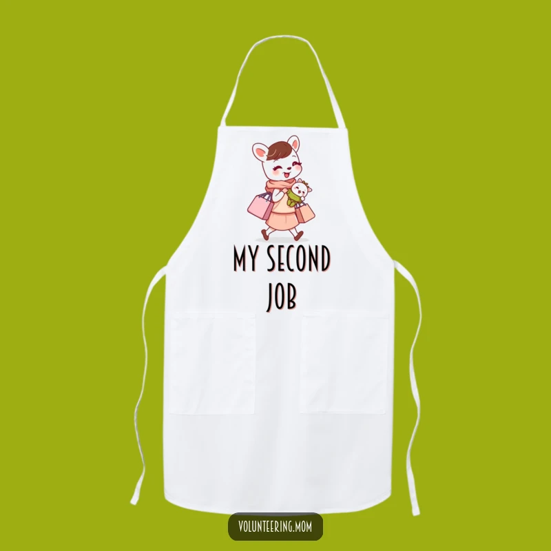 Funny Busy Mom Animal Apron - Kitchen Hero Gift for Parents
