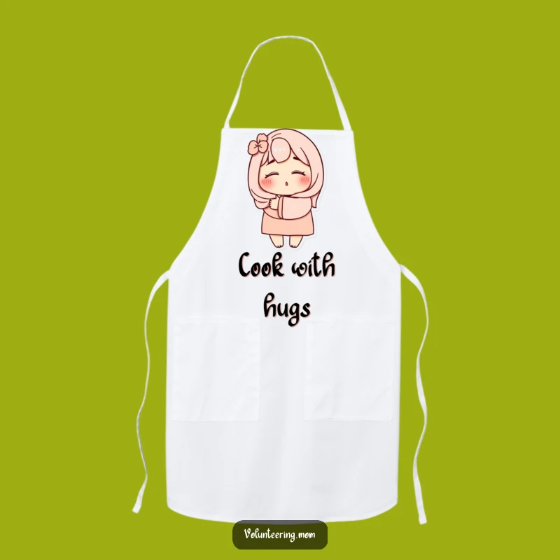 Funny Mom Hug Apron: Cook with Love in this Charming Funny Gift