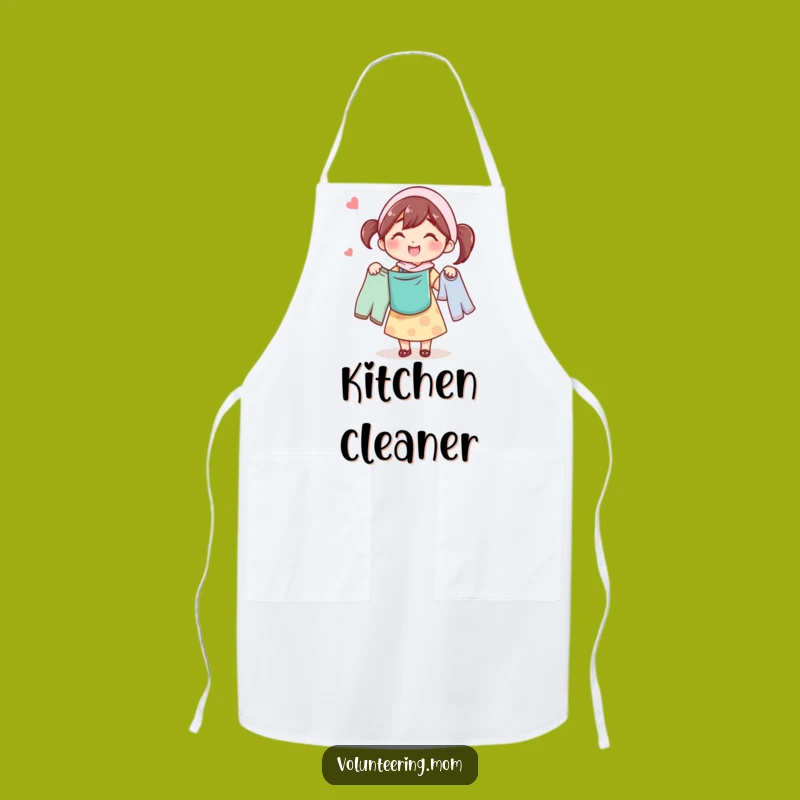 Funny Mom Laundry Day Apron: Cook and Clean with Joy: 'Funny Gift' Mom Chef Wear