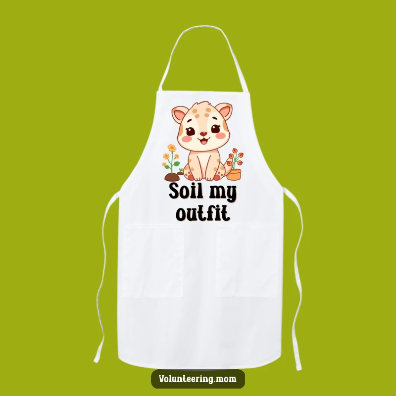 Funny Mom Gardener Animal Apron - Kitchen & Garden Hero Gift