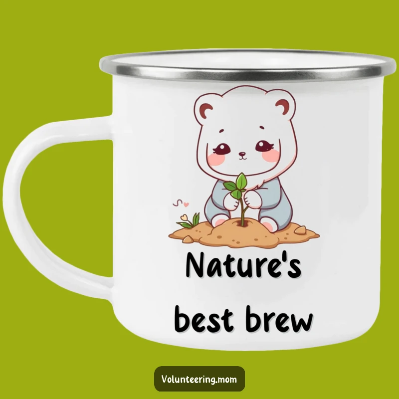 Adventure Funny Kawaii Mom Planting Camping Mug - Nature Lover Gift