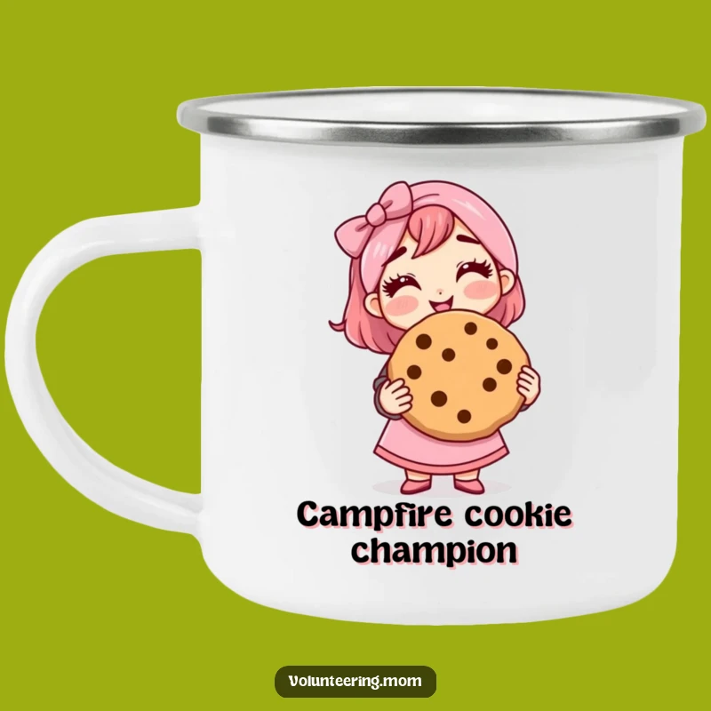 Durable Funny Mom Cookie Camping Mug A Sweet Funny Gift for Outdoor Treats