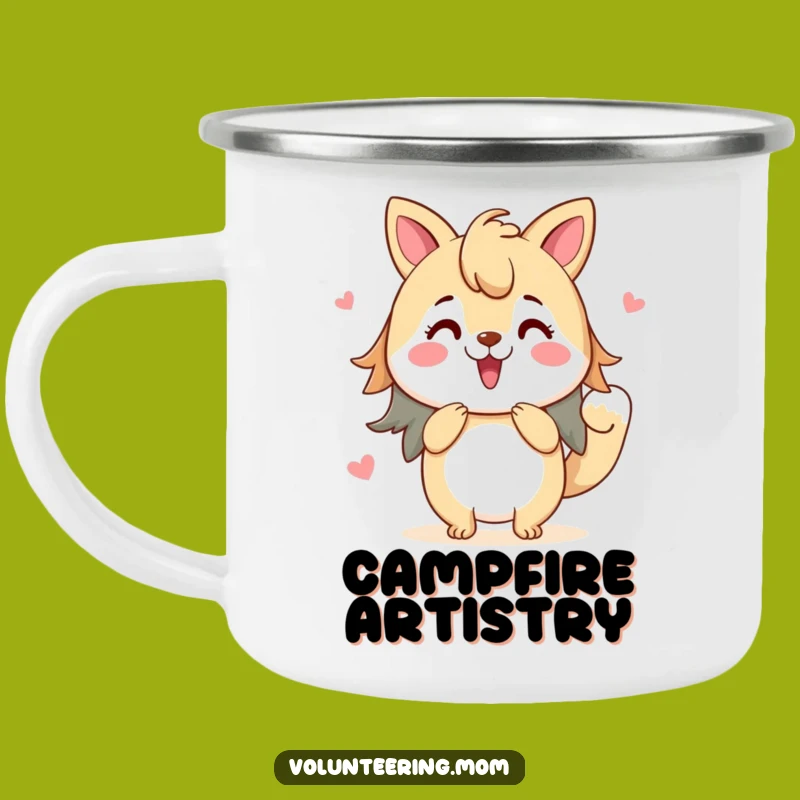 Funny Art Mom Animal Camping Mug - Coffee for Creative Souls