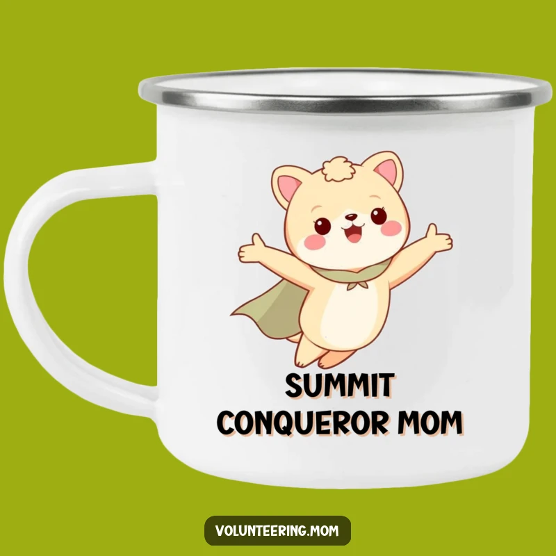 Funny Superhero Mom Animal Camping Mug - Fuel for Mom Heroes