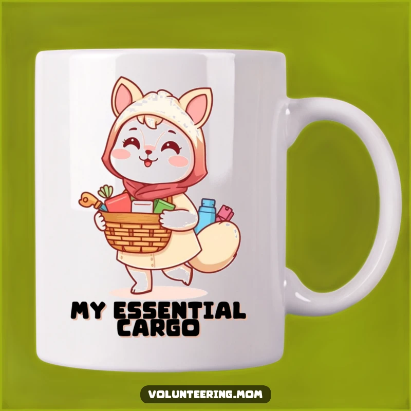 Funny Kawaii Mom Animal Mug - Cheerful Supply Carrier Gift Idea