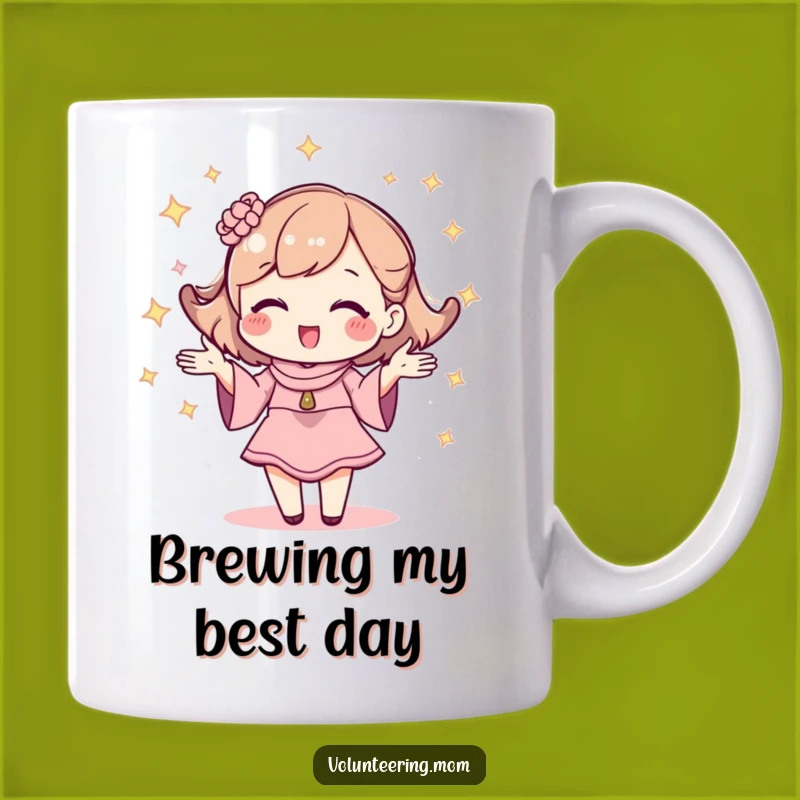 Funny Kawaii Mom Juggling Mug - Sparkly Mom Life Gift