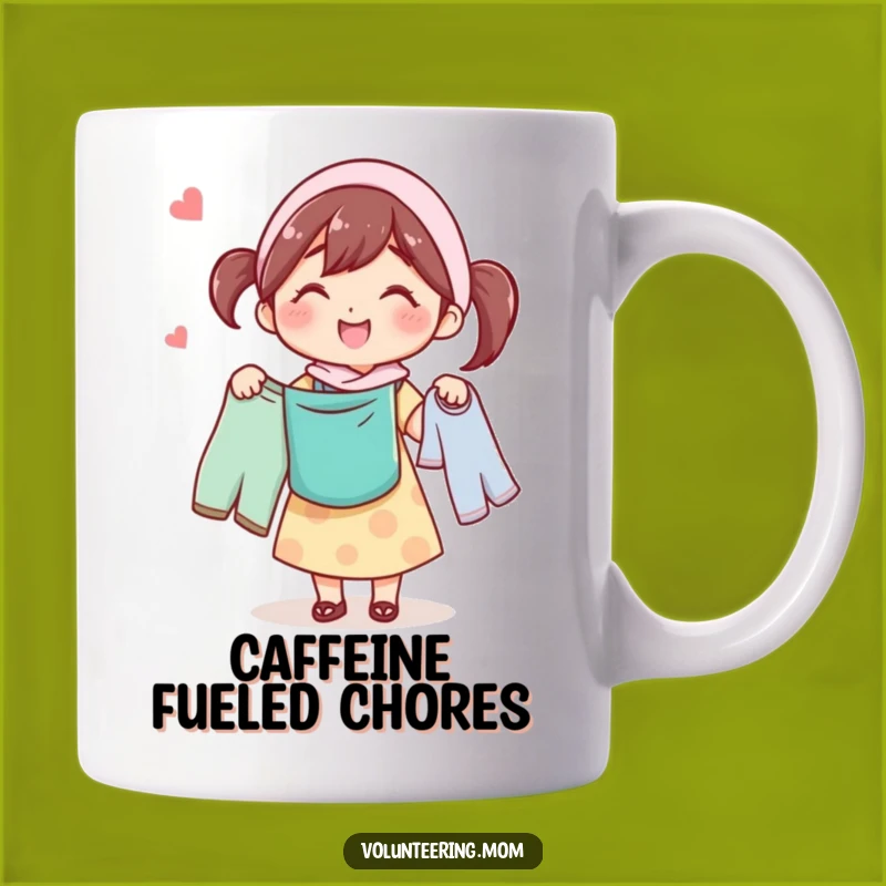 Funny Mom Laundry Day Mug: A Happy Mom's Humorous 'Funny Gift' for Busy Parents