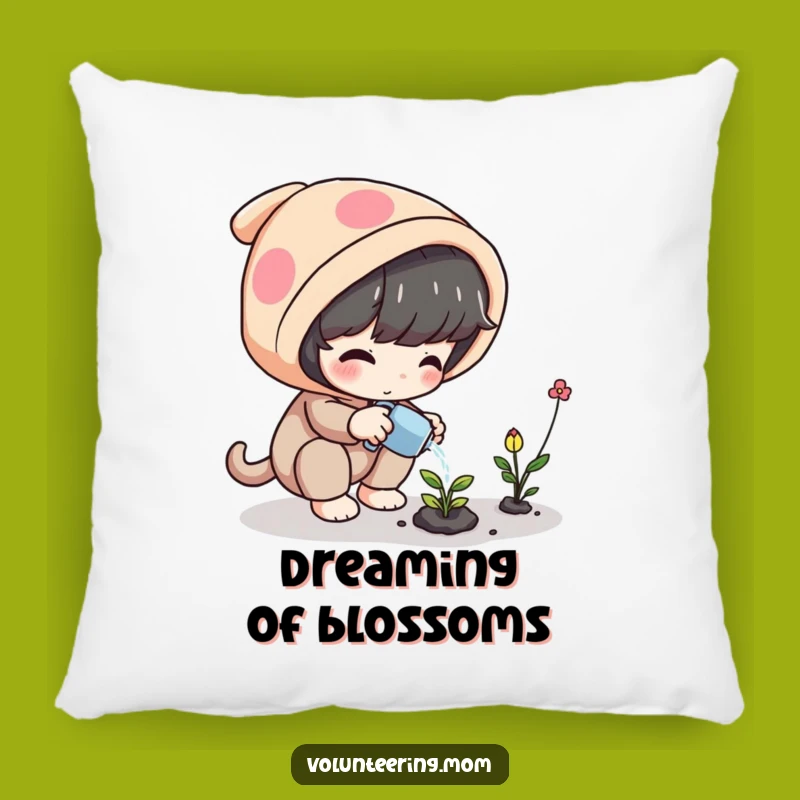 Funny Plant Pillow: Cozy Comfort with Magical Plant Watering