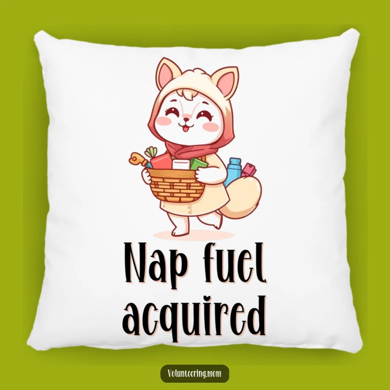 Funny Kawaii Mom Animal Pillow: Cheerful Supply Carrier Comfort Gift