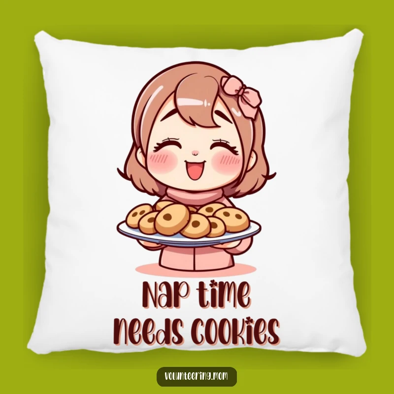 Funny Mom Cookie Pillow: Cozy and Humorous Accent for Your Sofa