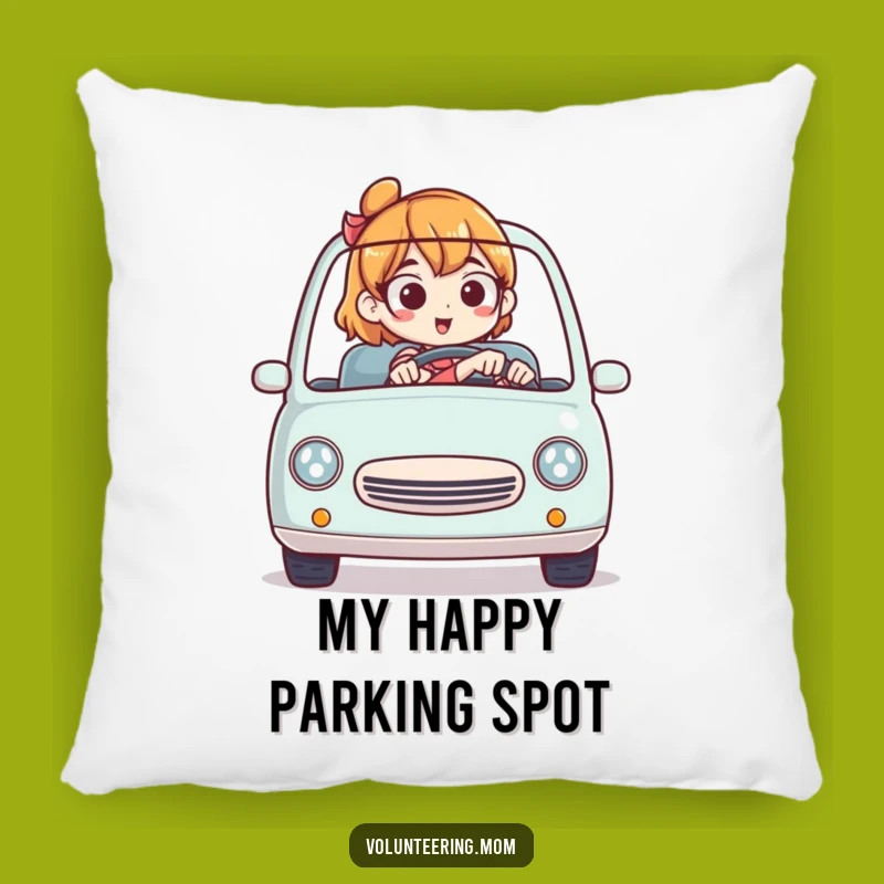 Funny Mom Tiny Car Expert Pillow - Comfy & Hilarious Home Decor