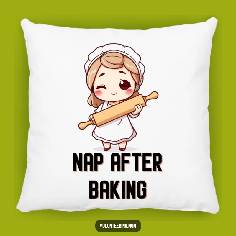 Funny Winking Mom Rolling Pin Pillow: Cozy and Hilarious Mom Gift!