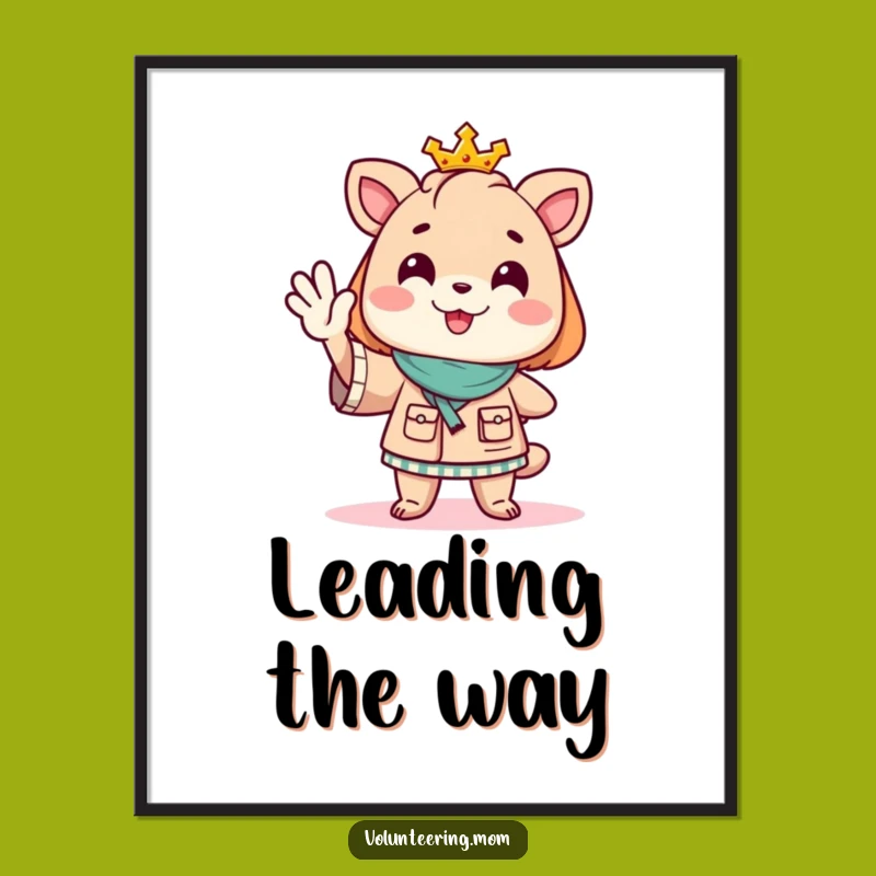 Funny Mom Animal Digital Art - Instant Traffic Control Decor