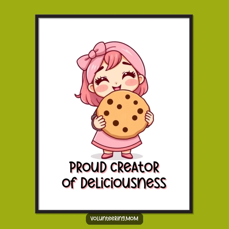 Instant Funny Mom Cookie Digital Art Print Perfect Funny Gift Download