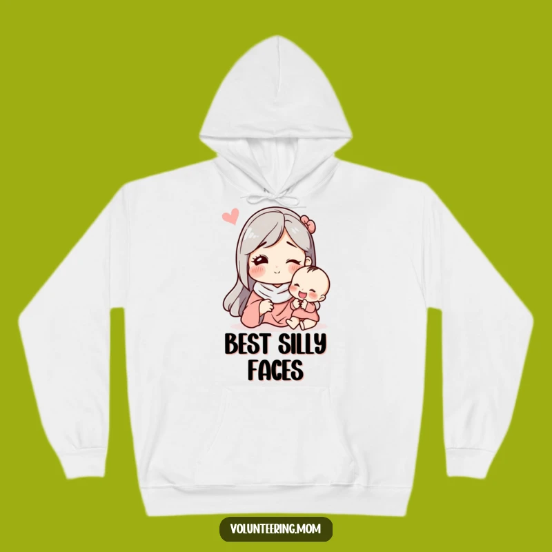 Funny Mom & Child Hoodie: Cozy Up with This Hilarious 'Funny Gift' Parent-Child Sweatshirt