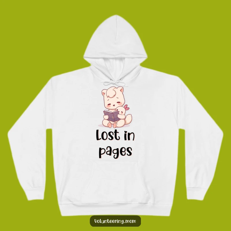 Cozy Funny Mom Animal Hoodie: Reading Story Comfort Gift For Mothers
