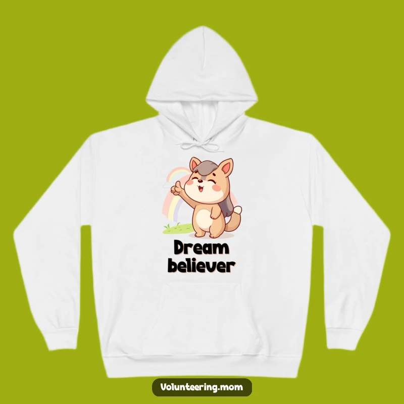 Cozy Funny Mom Animal Hoodie: Rainbow Hope Comfort Gift For Mothers