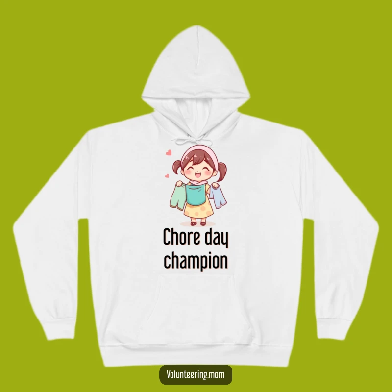 Funny Mom Laundry Day Hoodie: Cozy Comfort with This Cheerful 'Funny Gift' Mom Sweatshirt