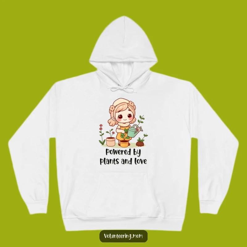 Cozy Funny Kawaii Mom Gardening Hoodie The Ultimate Funny Gift for Green Thumbs