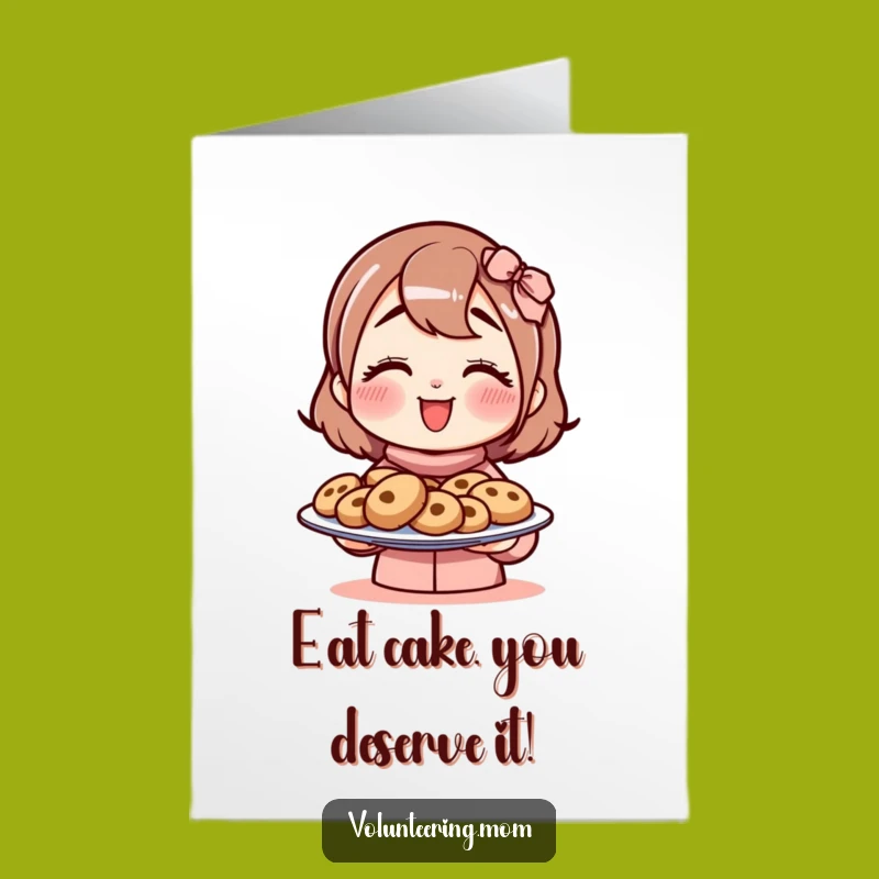 Free Printable Birthday Card: Funny Mom Cookie Offer, Perfect Downloadable Gift