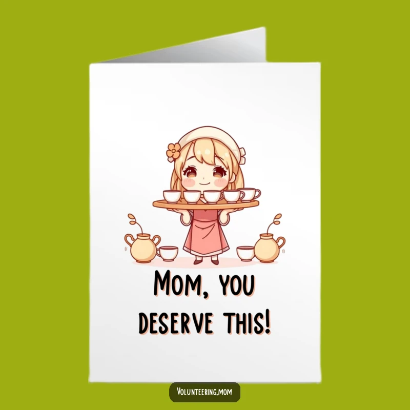 Free Printable Birthday Card: Mom's Coffee Tray Funny Downloadable Gift