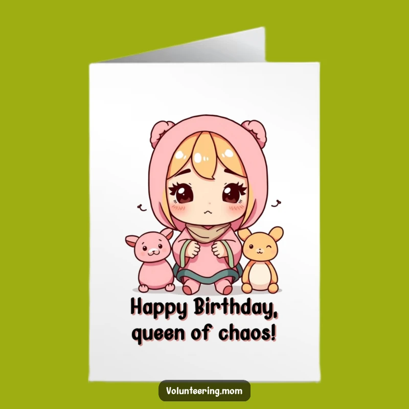 Free Printable Funny Birthday Card: Toy Organizer Mom, Hilarious Downloadable Greeting Gift