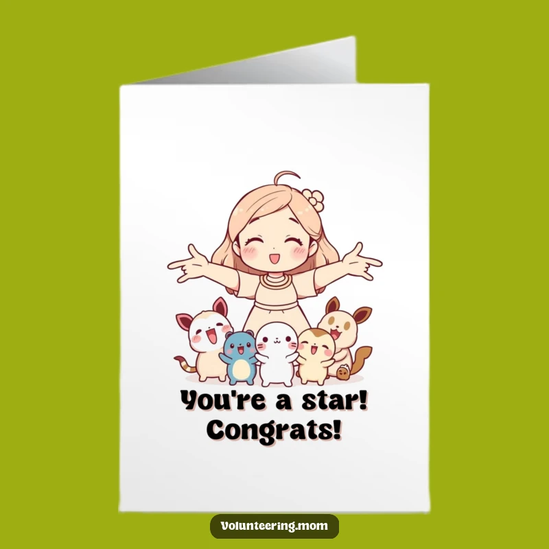 Free Printable Congrats Card: Funny Mom Welcoming All, Downloadable Gift