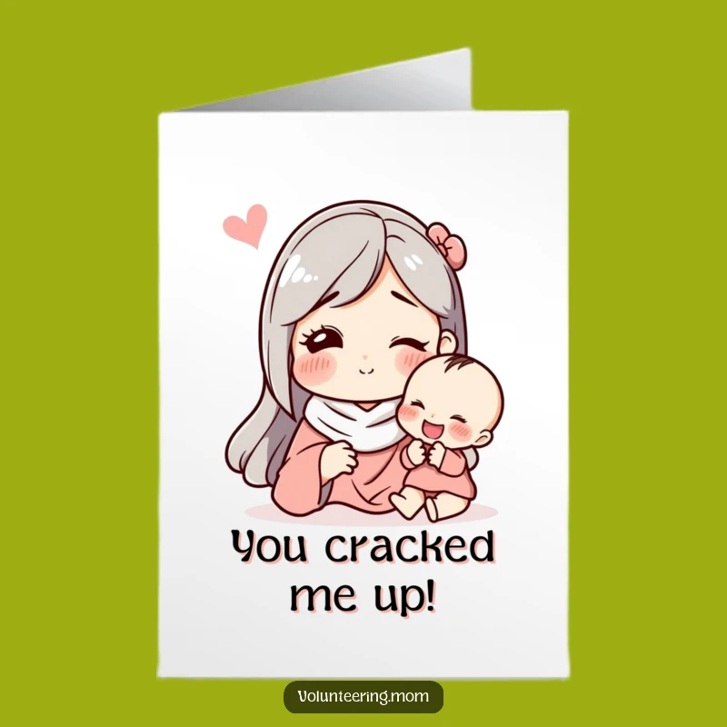 Free Printable Congrats Card: Mom's Funny Face Victory Downloadable