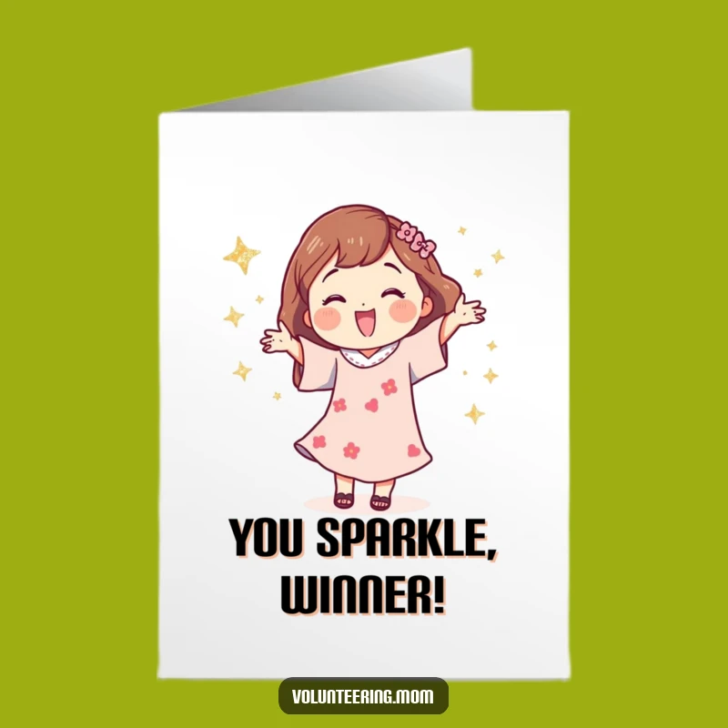 Free Printable Mom Congrats Card: Happy Dance Downloadable Celebration