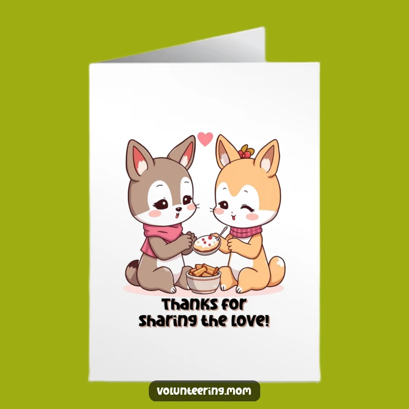 Free Printable Thank You Card: Grateful Sharing Kawaii Mom, Thoughtful DIY Gift