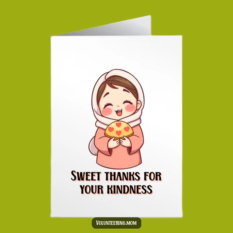 Free Printable Thank You Card: Mom Shares Pastry Warm Hug Funny Downloadable