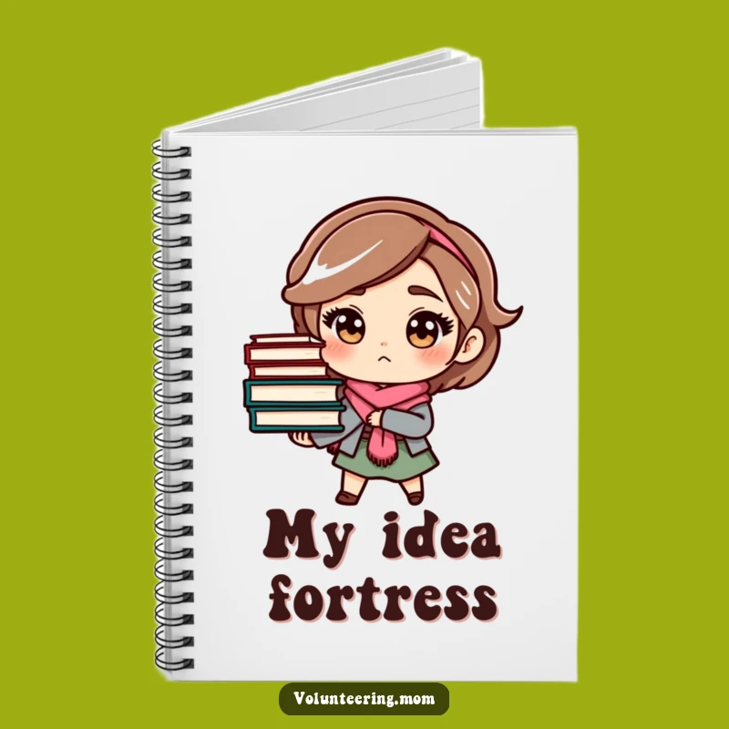 Funny Determined Mom Book Notebook - Organize Your Thoughts & Funny Gift