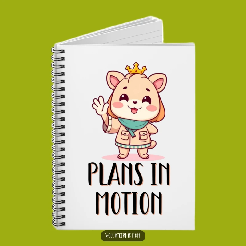 Funny Mom Animal Notebook - Jot Down Orders with a Wave