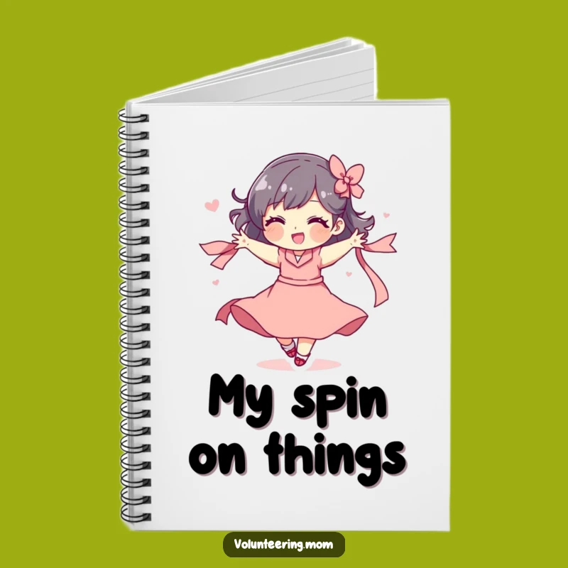 Funny Notebook: Mom's Playful Ribbon Journal, Gift Idea