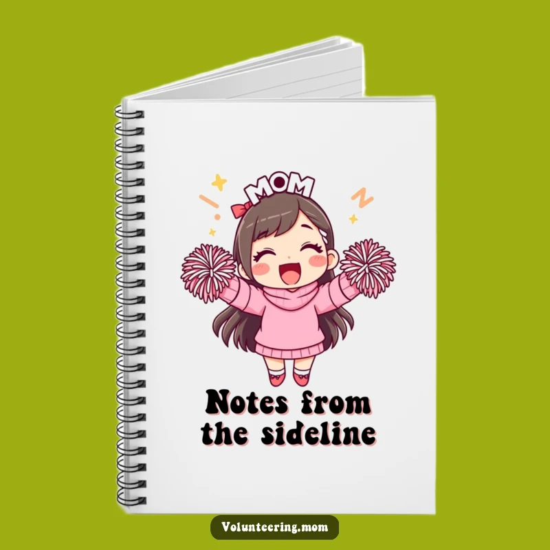 Funny Mom Cheering Notebook A Spirited Funny Gift for Mom's Ideas