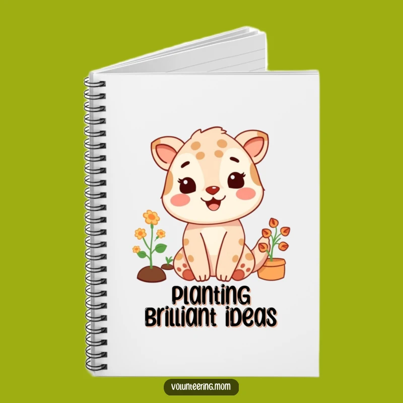 Funny Mom Gardener Animal Notebook - Journal Your Garden Adventures