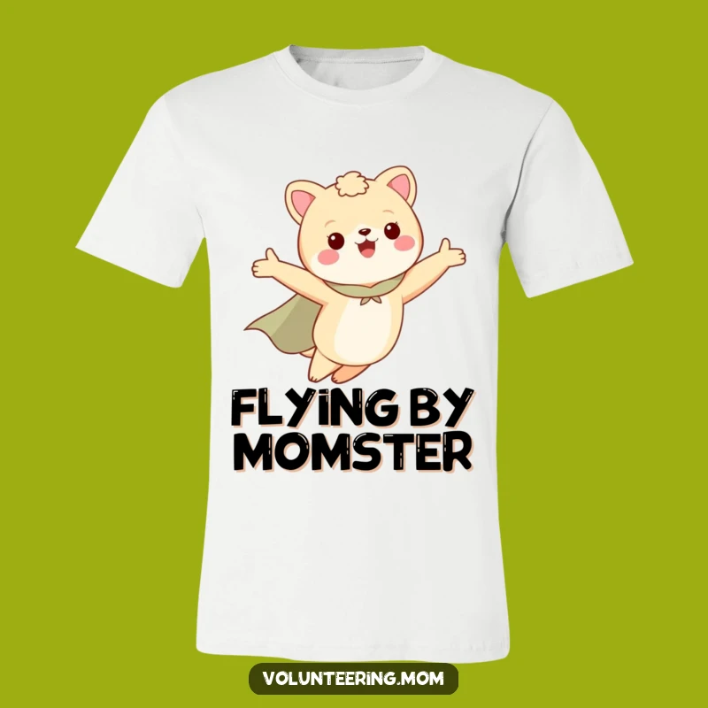Funny Superhero Mom Animal T-Shirt - Fly High Gift Apparel