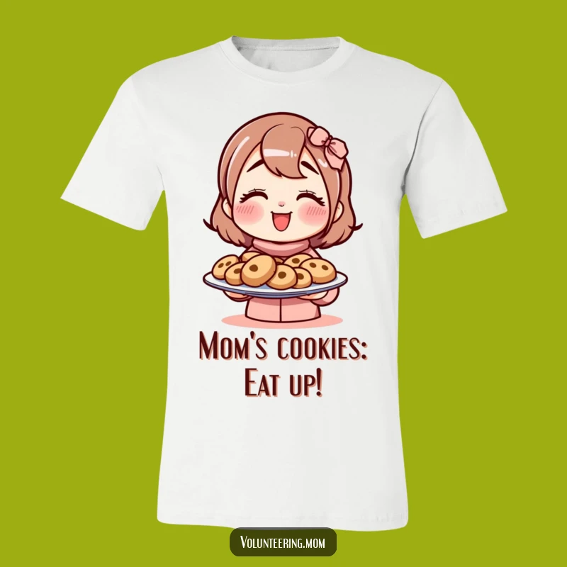 Funny Mom Cookie Shirt: Hilarious Mom Character Tee for Baking Enthusiasts