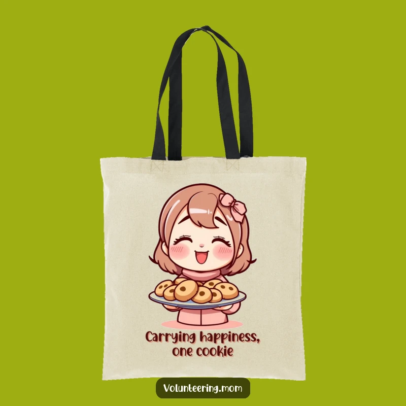 Funny Mom Cookie Tote Bag: Charming and Humorous Carry-all for Bakers