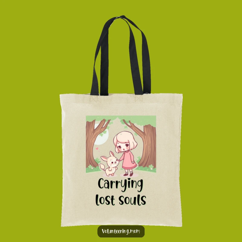 Funny Mom Tote Bag: Durable bag with gentle mom guiding, a practical funny gift.