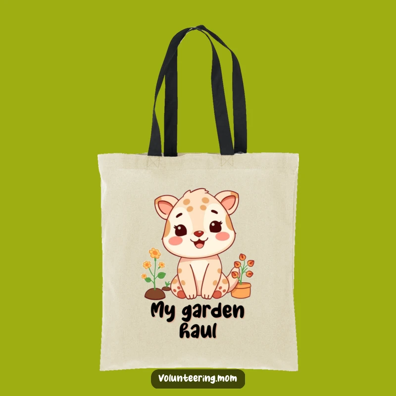 Funny Mom Gardener Animal Tote Bag - Chic Carryall for Plant Lovers